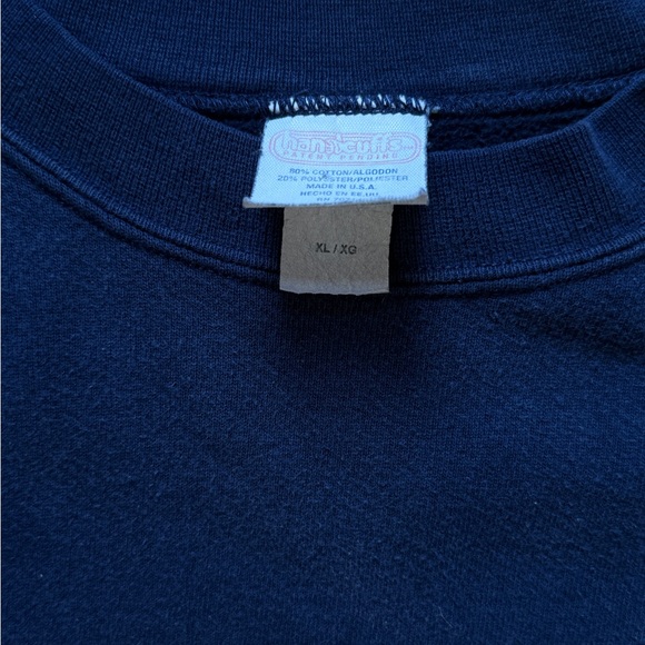VTG 90s Handcuffs Skate Crewneck Navy Blue USA Made Sz. XL - Picture 2 of 13